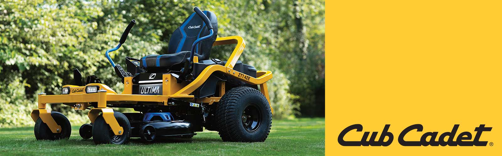 Cub Cadet strong, versatile and reliable zero-turn ride-on mowers to help maintain large area lawns