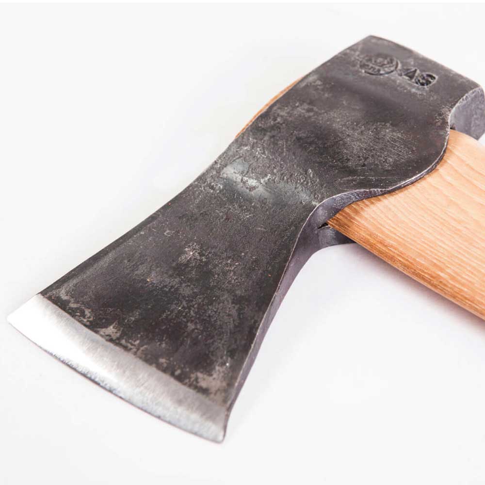 Shop the Gränsfors Small Forest Axe at Mower City Albury, an authorised dealer. This 50 cm compact axe is perfect for camping, limbing, and small tree felling. Available online and in-store.4
