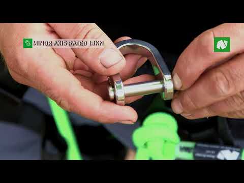 Unlock versatility with the Notch V3 Quickie Shackle, the compact steel connector half the size of standard Karabiners. Developed by Kevin Bingham, it's perfect for basal or canopy anchors, featuring a quadruple action slic pin for secure connections. Order now from Mower City Albury - your local experts in arbory and outdoor power equipment You Tube Video on the Schackle
