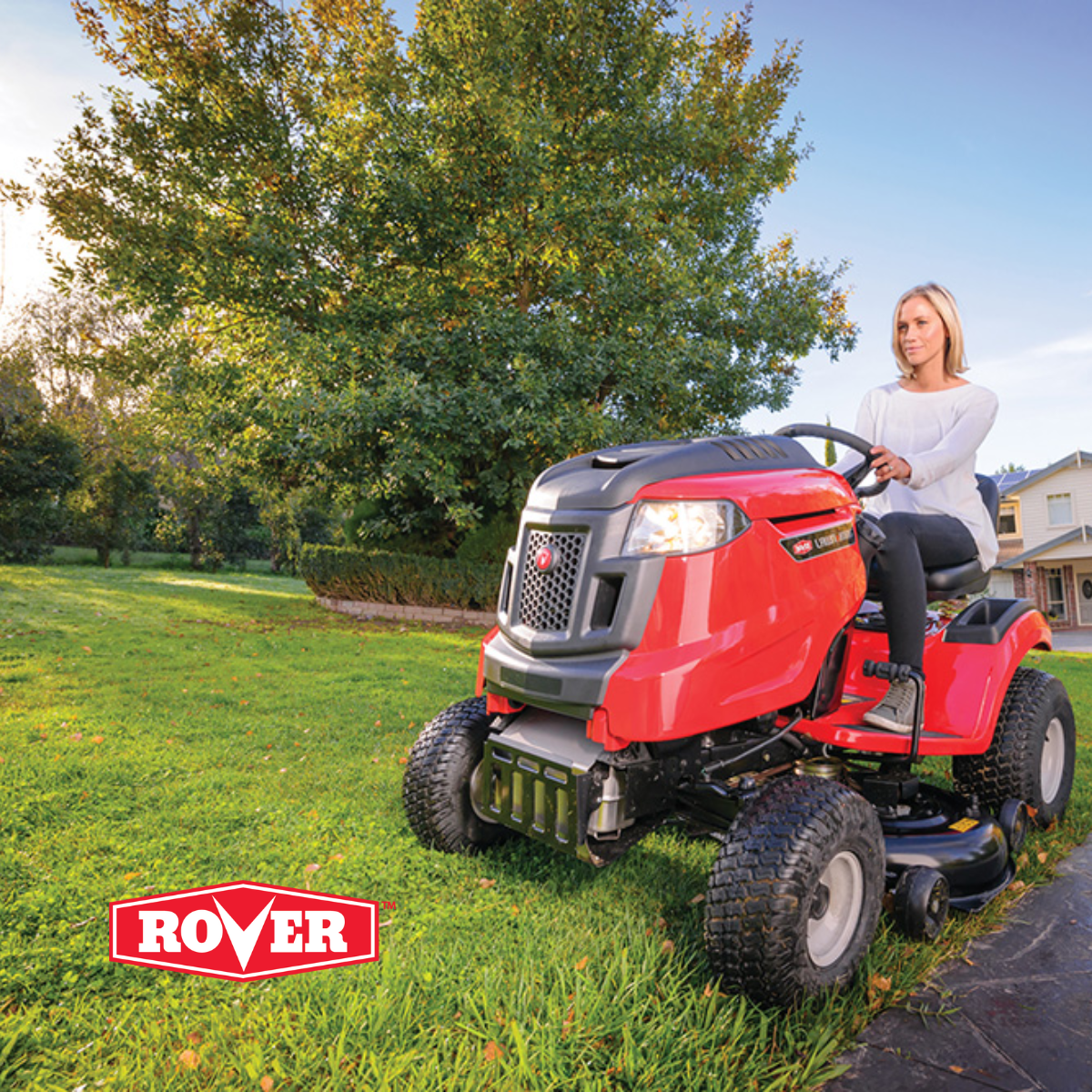 Rover Rancher 547/42 Ride-On Mower on EOFY sale at Mower City Albury – pre-order online, pickup in-store