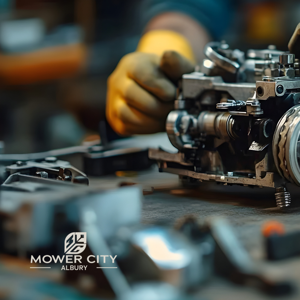 Lawn mower servicing and genuine parts at Mower City Albury – expert local support for ride-ons, push mowers and garden tools