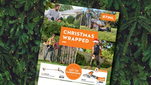 Give the gift of christmas wrapped with STIHL power tools at Mower City Albury