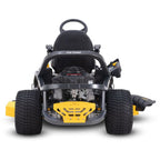 back view of Cub Cadet Z3 60 S zero turn mower with steering wheel control, 60” deck and 24HP Kawasaki engine. Built for larger blocks and slopes. Available at Mower City Albury.