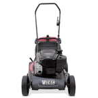 front view engine Victa Mustang 850 19” push mower with 190cc Briggs & Stratton engine and alloy deck. Built for tougher mowing conditions. Available at Mower City Albury.