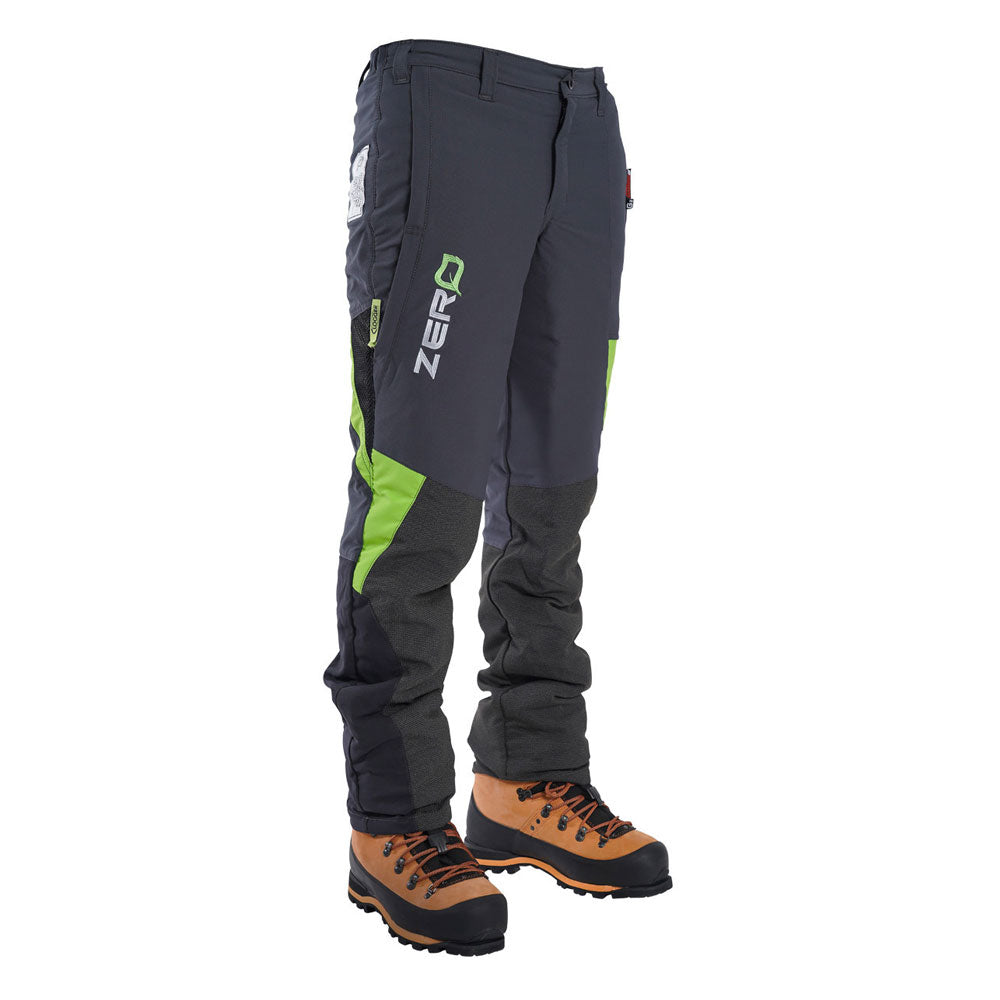 Discover the next evolution in chainsaw trousers with Gen2 Zeros. Lightweight, cool, and durable, featuring advanced Arrestex HP protection. Engineered for maximum comfort and safety. Available at Mower City Albury and Wodonga. side