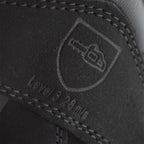 Solidur Class 3 (28 m/s) chainsaw safety boots with Vibram sole, waterproof membrane and Perwanger leather. Aluminium toe cap. Mower City Albury. detail4