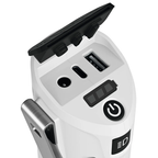 Portable power on the go. The STIHL PS 1 is a multi-function power bank, torch, and charger for AS 2 batteries — ideal for worksites, outdoor use, and staying connected off-grid. Available now at Mower City Albury. ports