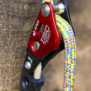 ISC APEX Rope Wrench RP285A2 – adjustable friction SRT climbing tool for arborists, with swing-open side frame and anodised finish. With Rope