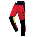 Solidur Felin Pants - front view - Light, stretch Class 1 Design A chainsaw trousers with 5-layer protection and water-repellent fabric. Ideal for firewood and farm work. Albury.
