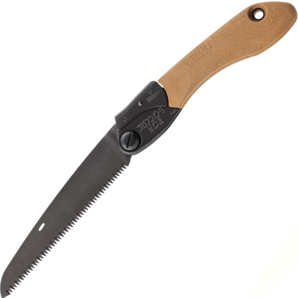 Discover the Outback Silky Pocket Boy at Mower City Albury. Designed for hard work with a wood particle and rubber handle for a secure grip. Cuts through wood and bone effortlessly. Compact, lightweight, and corrosion-resistant with a 170mm straight blade. Your ultimate adventure companion! Buy today. 