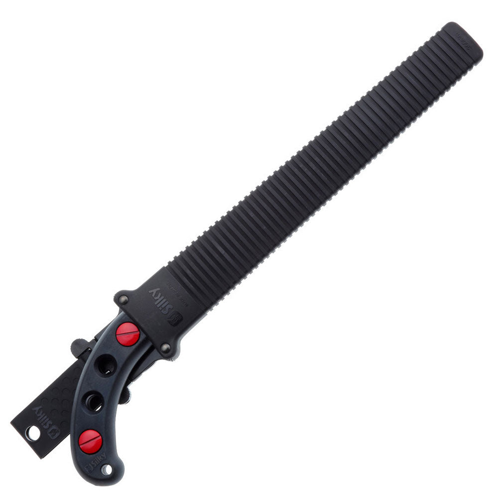  Discover the effortless cutting power of the Silky Saw Gomtaro Large Tooth Handsaw by Silky Saws at Mower City Albury. Designed for smooth cuts on the pull stroke, its thin, tensioned blade ensures no bowing. Ideal for pruning medium to large branches. Upgrade your pruning experience today! in cover
