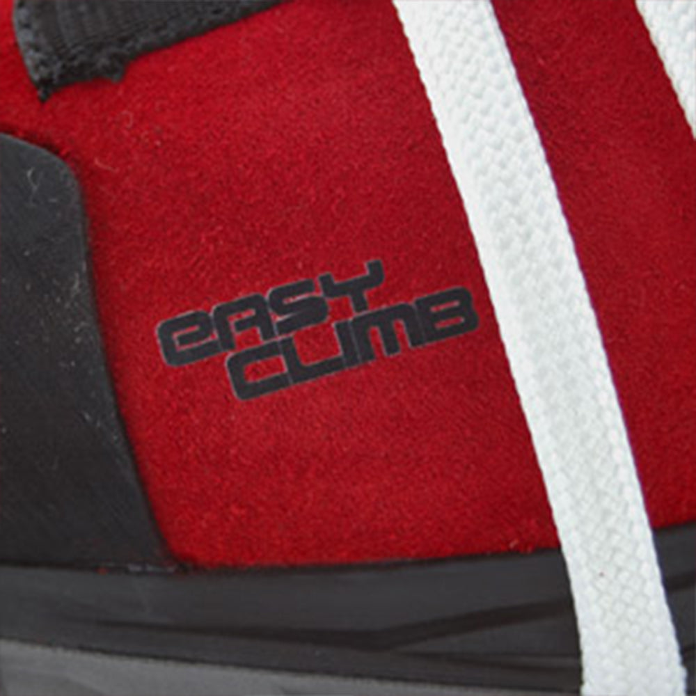 Solidur Class 2 chainsaw climbing boots for arborists. Vibram Winkler sole with through-holes for an SRT foot loop. Resoleable. Mower City Albury. Easy Climb