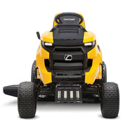 Tackle big lawns with the Cub Cadet XT1 21/42 ride-on mower. 42” deck, 21HP V-Twin, cruise control & hydro drive. Available at Mower City Albury. 7