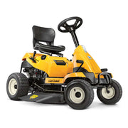 Cub Cadet CC30 H 30-inch compact ride-on lawn mower with hydrostatic drive, ideal for small acreage and tight access lawns — available at Mower City Albury.
4