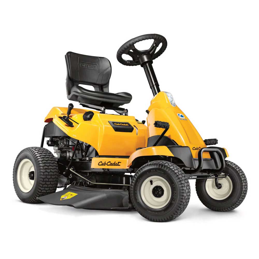 Cub Cadet CC30 H 30-inch compact ride-on lawn mower with hydrostatic drive, ideal for small acreage and tight access lawns — available at Mower City Albury.
4