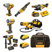 Shop the DEWALT 6 Piece Workshop Kit at Mower City Albury. 6 trade-tough tools, 4 batteries, 2 chargers & storage bag. Built for builders, tradies & mechanics. Buy online or in-store.