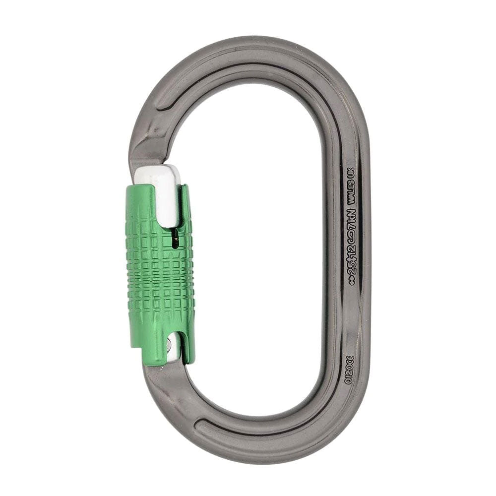 Explore the DMM Ultra O Locksafe Carabiner at Mower City. Ideal for tree care, rope access, and more, its symmetrical oval shape and Taperlock closing ensure secure connections. Shop online for pickup in Albury NSW. Serving Albury, Wodonga, and nearby areas.Your local arbory, tree climbing experts. full picture