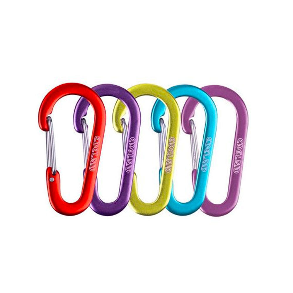 Shop the versatile Edelrid Micro Karabiner at Mower City Albury. Ideal for throwline attachment and SRT systems, this compact carabiner boasts a strong wire gate and flat-sided design. Not for climbing. Order now from your local arbory and OPE experts in Albury, Wodonga and surrounds. Multi0Colours