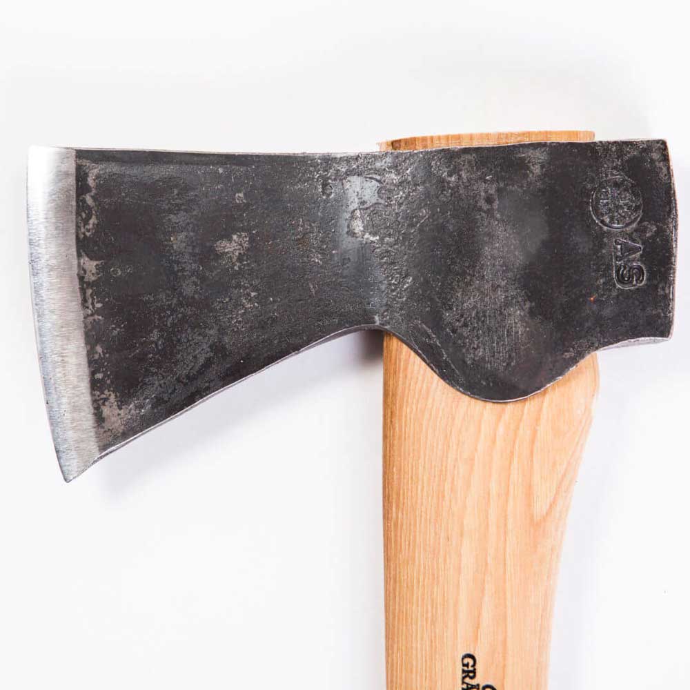 Shop the Gränsfors Small Forest Axe at Mower City Albury, an authorised dealer. This 50 cm compact axe is perfect for camping, limbing, and small tree felling. Available online and in-store.3