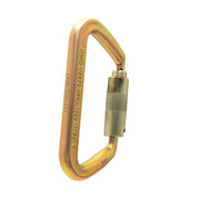 Explore the ISC Small Iron Wizard Karabiner, a robust rigging essential with a 70kN rating. Find yours at Mower City Albury and tackle every job with confidence. Your arbory and outdoor power equipment experts, serving Albury, Wodonga, and beyond. side angle