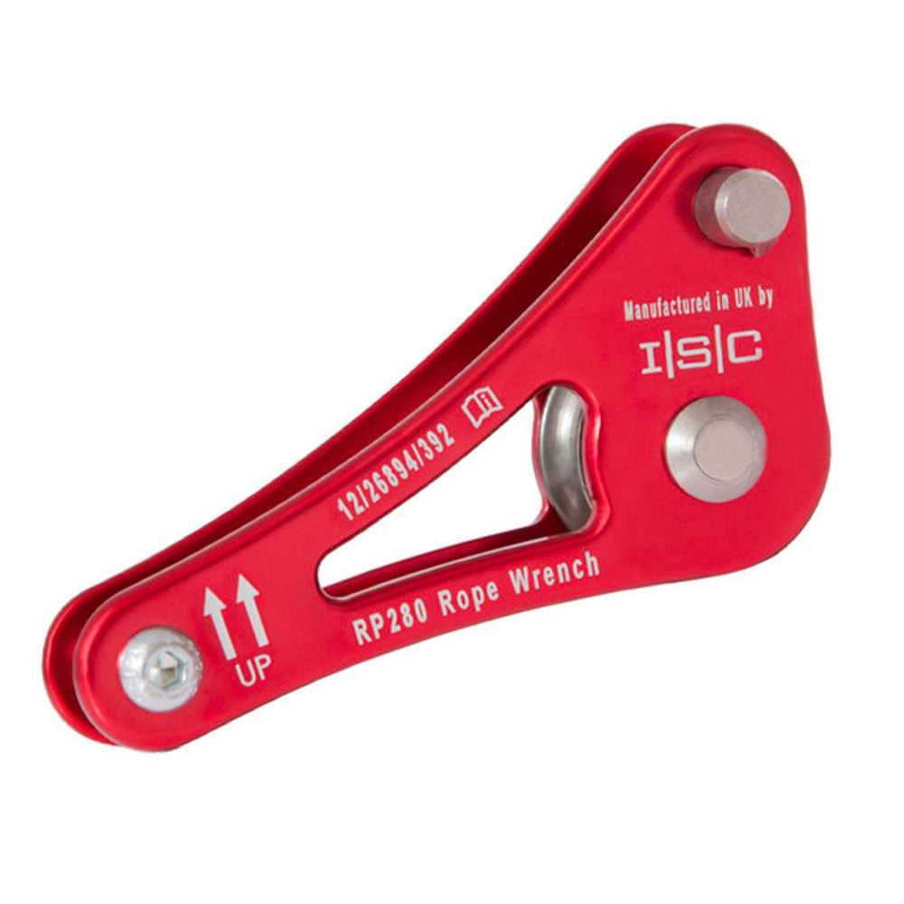 Discover the versatility of ISC Singing Tree Rope Wrench RP280 at Mower City Albury. a trusted tool revolutionising the climbing industry. Elevate safety and efficiency in arborist climbing with premium gear. Explore and buy today. Servicing Albury and surrounding areas.  Red