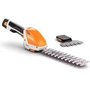 Keep your garden looking sharp with the STIHL HSA 26 Garden Shears Set. Lightweight, cordless, and easy to use for trimming grass or shrubs. Buy online from Mower City Albury – servicing Albury-Wodonga region. shrub trimmer
