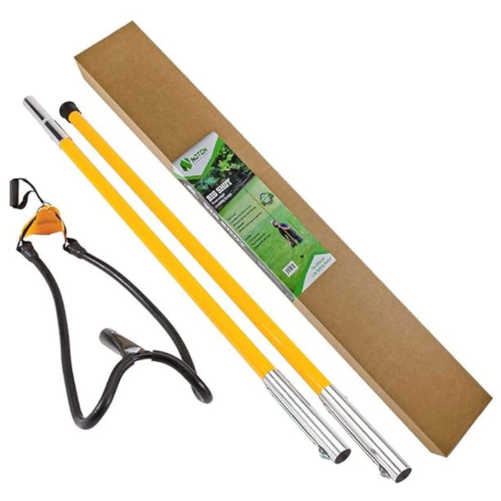 Sherrill Tree Bigshot Launcher Kit For Arborists - 8ft Pole With Throw Bag - Complete Climbing Setup