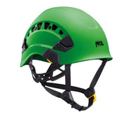 Petzl Vertex Vent Helmet for arborists & work-at-height professionals. Certified, vented & adjustable. Buy online or in-store at Mower City Albury. Green