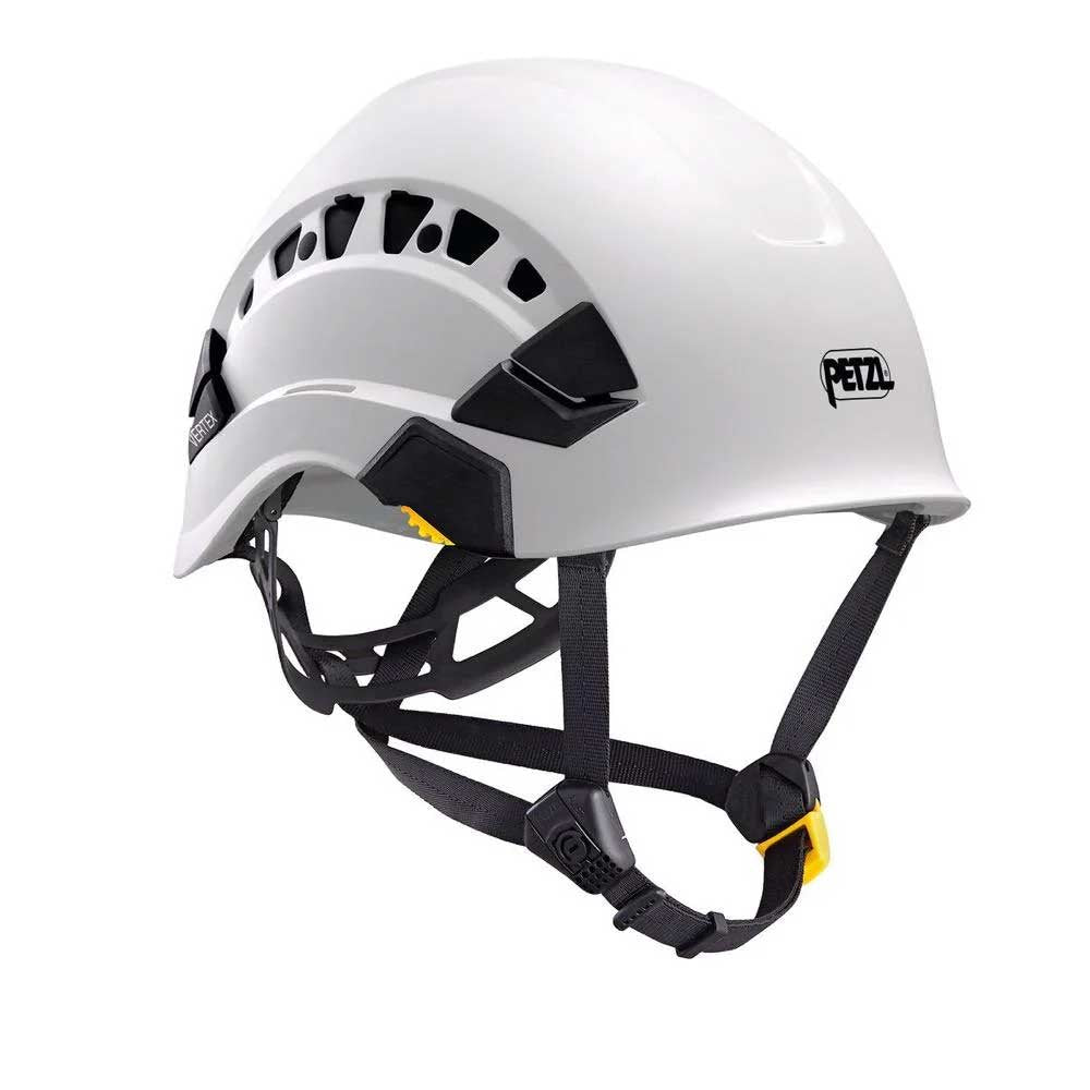 Petzl Vertex Vent Helmet for arborists & work-at-height professionals. Certified, vented & adjustable. Buy online or in-store at Mower City Albury. White