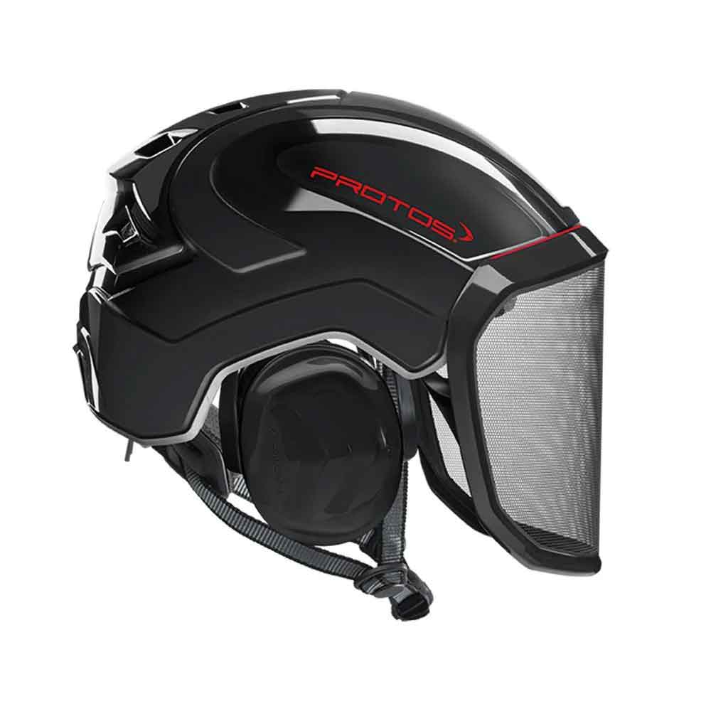 Protos Integral Aborist Helmet with Earmuffs & Visor