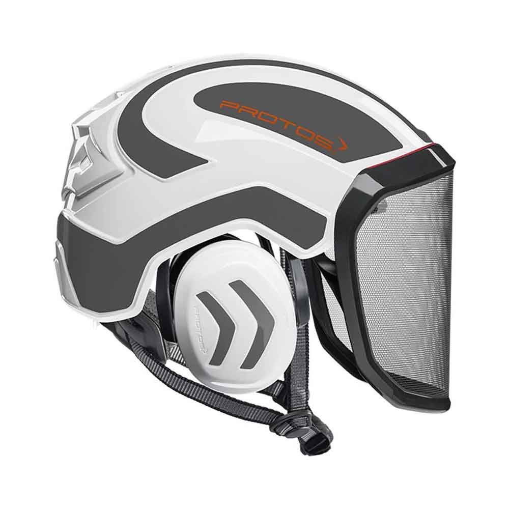 Protos Integral Aborist Helmet with Earmuffs & Visor