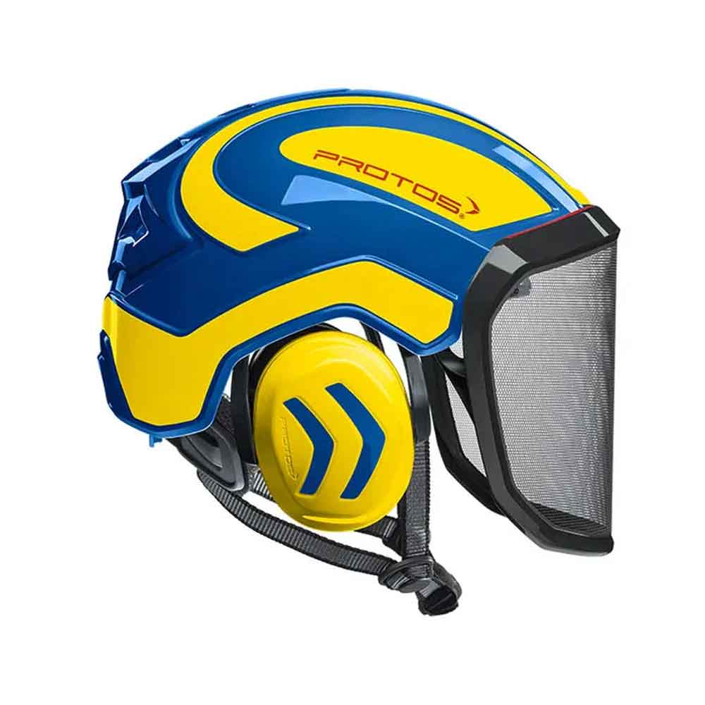 Protos Integral Aborist Helmet with Earmuffs & Visor