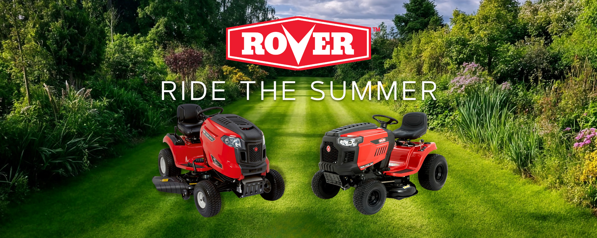 Rover ride the summer sale - mower city albury - lawn king 18/42 and rover raider 439/36 - shop now while stocks last. 