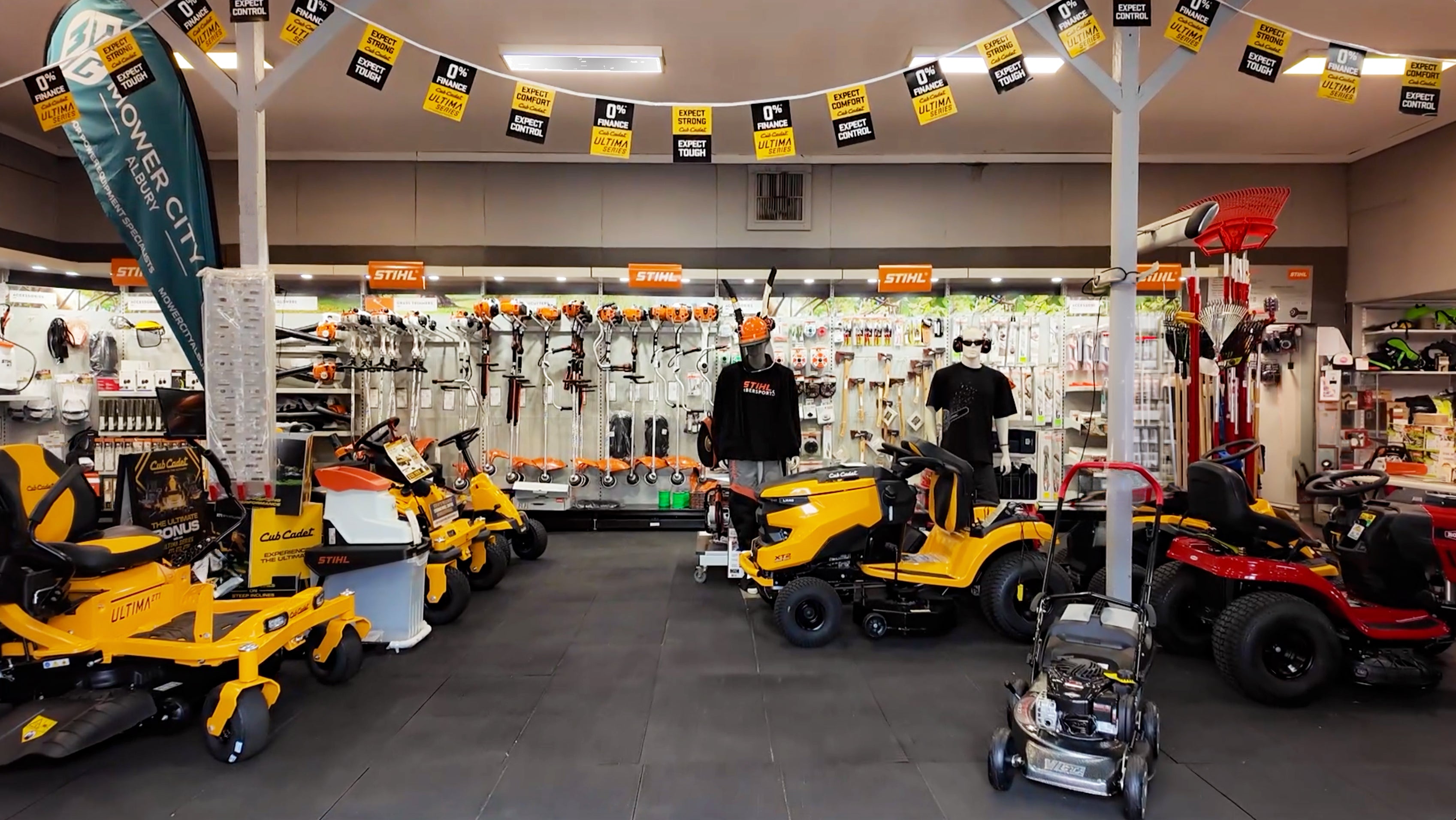 Drop into Mower City Albury on Borella Road. Have a look, ask questions, and we’ll help you work out what’s right for your outdoor job.