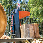 SuperX 3100 Wood Splitter - for small farms or households, it's the ultimate solution for splitting firewood easily. Featuring a genuine 6hp Honda engine and innovative design, it effortlessly splits Australian hardwood. It is covered by a 2-year warranty for added peace of mind. Purchase at Mower City - Albury Wodonga. wood