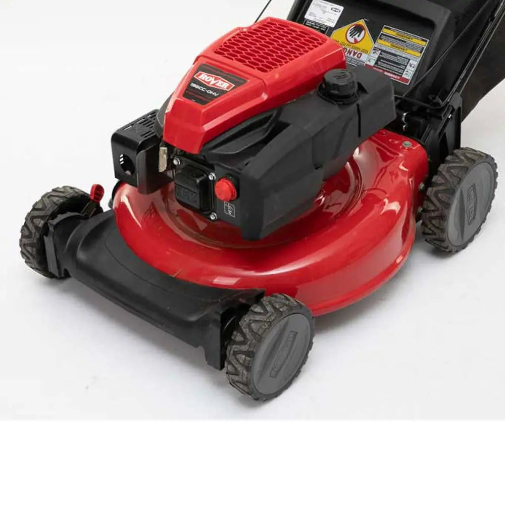 Rover Duracut 900: A true multi purpose lawn mower. Cut, Catch, Mulch & Side Discharge. 21" cutting deck reduces mow time & 196cc Rover engine gives ample power cutting performance. True to Rover's "Great Start, Great Finish" motto.  Avail. Mower City Albury - your local Independent Rover Specialist.  123