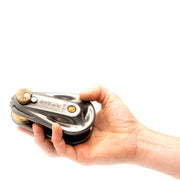The Next Generation of Tree Climbing Rigging Pulleys. ISC Rigging Pulleys-200 Series. Ultimate rigging block for arborists. New & stronger pulley- hot forged high-strength frames for added strength, axle/frame interlocking design to reduce deforming/flex. Built for the tough rigging jobs. Trusted performance. 3 Sizes 123