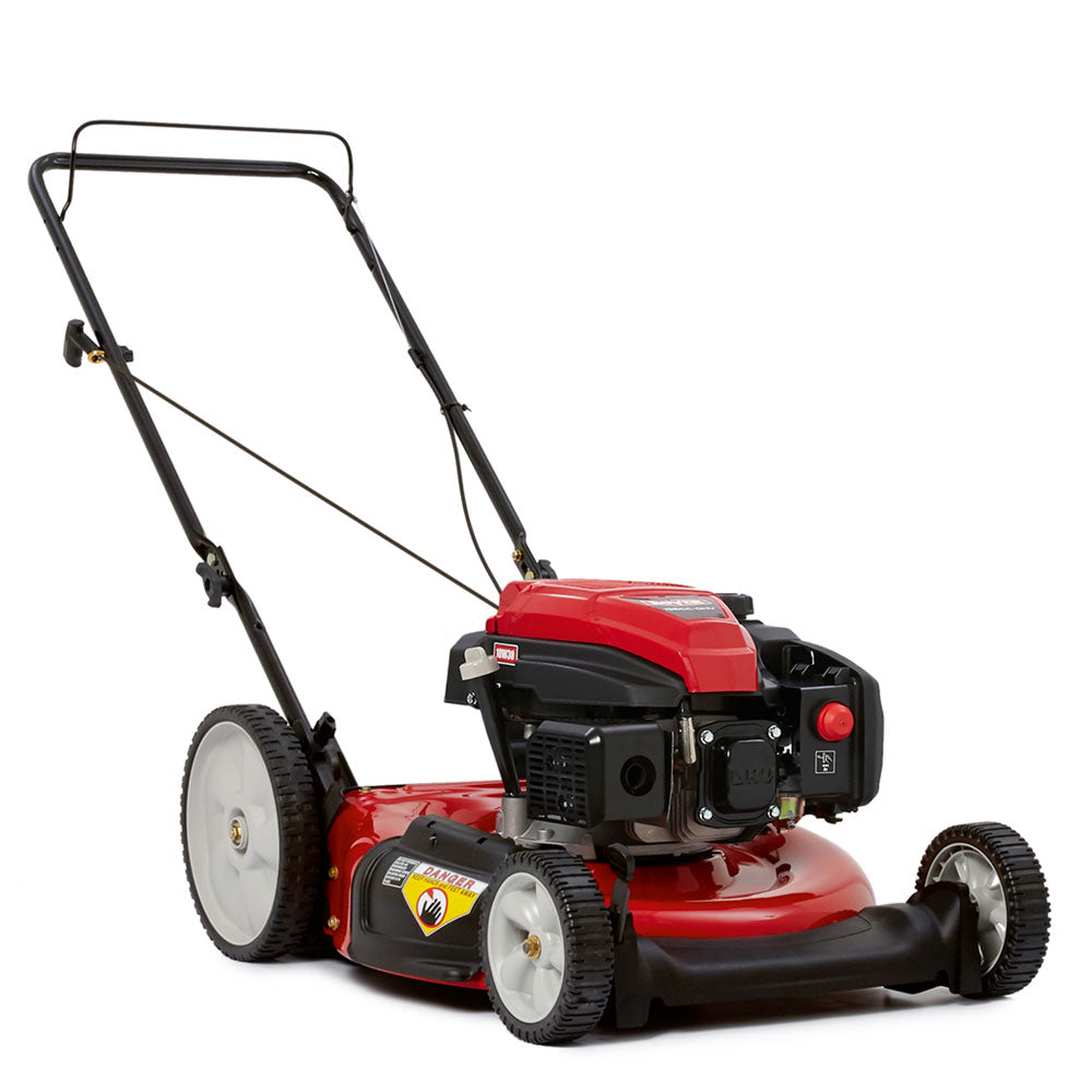 All-rounder Rover Hi Wheeler push mower is a tough all terrain mower, offering elegant striping capability for regular maintenance. Large rear wheels for easier handling over rough terrain & a unique striping flap at the back. Buy today at Mower City Albury. 123