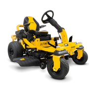 The Cub Cadet ZTS 1 46 Zero Turn Ride On Mower with zero turn agility & stable safe handling on slopes, for challenging terrainup to 5 acres. With a 679cc Cub Cadet engine, Steering wheel control & 4 wheel steering, Dual EZT 2200 Hydrostatic Transmission, Synchro Steer.  Warranty : 3 Years 123