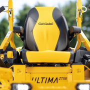 The Cub cadet Ultima ZTX5 54. Cutting edge design with commercial grade features-5 4" 10 G fabricated steel deck, ROPS bar & dual ZT3200 transmission-the ultimate in durability with many ergonomic features built in. Ideal for a wide range of blocks & terrains. At Mower City Albury. 3 years domestic /2 Year commercial Warranty. 123