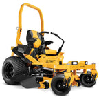 The Cub Cadet Ultima ZTX5 54. Cutting edge design with commercial grade features-5 4" 10 G fabricated steel deck, ROPS bar & dual ZT3200 transmission-the ultimate in durability with many ergonomic features built in. Ideal for a wide range of blocks & terrains. At Mower City Albury. 3 years domestic /2 Year commercial Warranty. 123