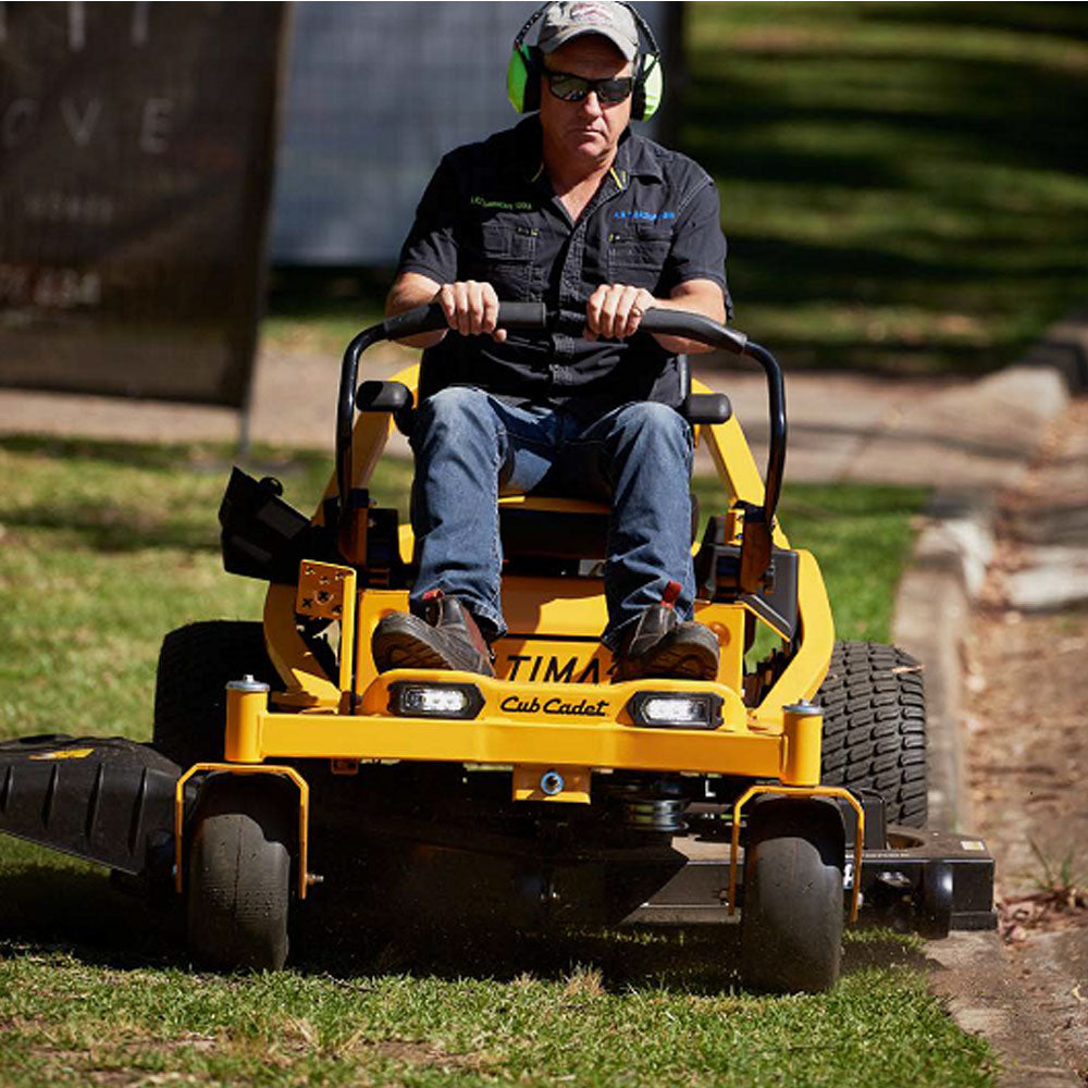 The Distinctive Cub Cadet Ultima ZT2 54 Zero Turn Ride On Mower built to go the distance. Comfort paramount, open rear design & easy access for maintenance, zero turn. 2"square tubular steel frame, 23HP Kawasaki, Ultima ZT2 54 Zero Turn Ride On Mower made to go the distance. Avail: Mower City Albury. 3 Year Warranty 123