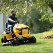 For large blocks to small acreage. The Smart IntelliPowerª digitally monitors & maintains engine speed for up to 20% more power in challenging conditions.  Superior mulching & catching. Precise steering,16" turning radius - perfect around garden beds & trees. E-Coat corrosion resistance technology. 6 year warranty 123
