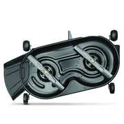 For large blocks to small acreage. The Smart IntelliPowerª digitally monitors & maintains engine speed for up to 20% more power in challenging conditions.  Superior mulching & catching. Precise steering,16" turning radius - perfect around garden beds & trees. E-Coat corrosion resistance technology. 6 year warranty 123