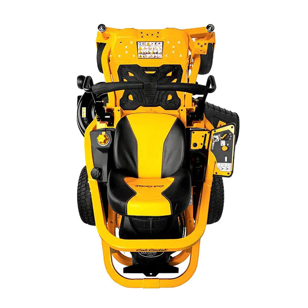 Cub Cadet Ultima ZT1 46 Zero Turn Ride On Mower stands out from the crowd. 2" square tubular steel frame, 46" cutting deck and strong 23HP Kawasaki, it's made to go the distance. Many ergonomic features built in, Agile zero turn, Cub Cadet's Aeroforce deck, the Ultima ZT1 46 is ideal for up to 5 acres. 3 Year Warranty 123